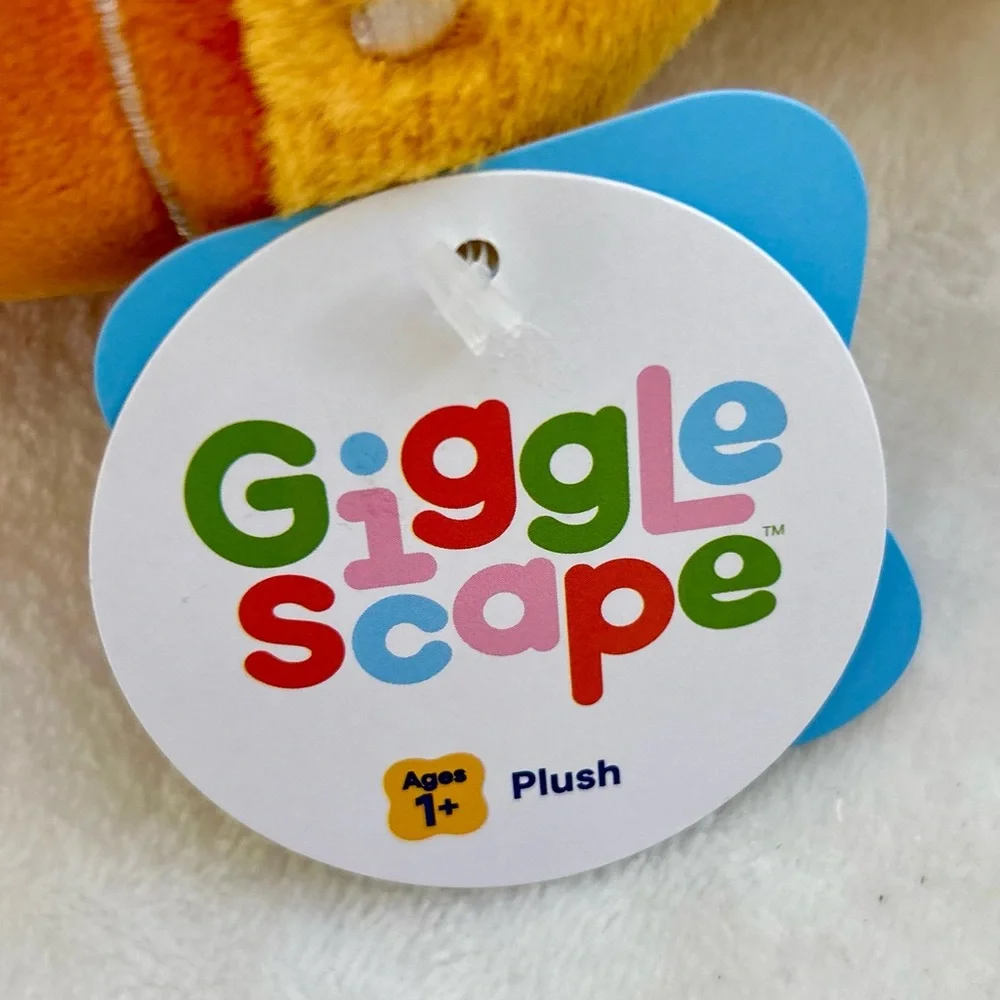 Gigglescape Orange Soda Cola Bottles Plushes Anamorphic Kawaii Stuffed NEW